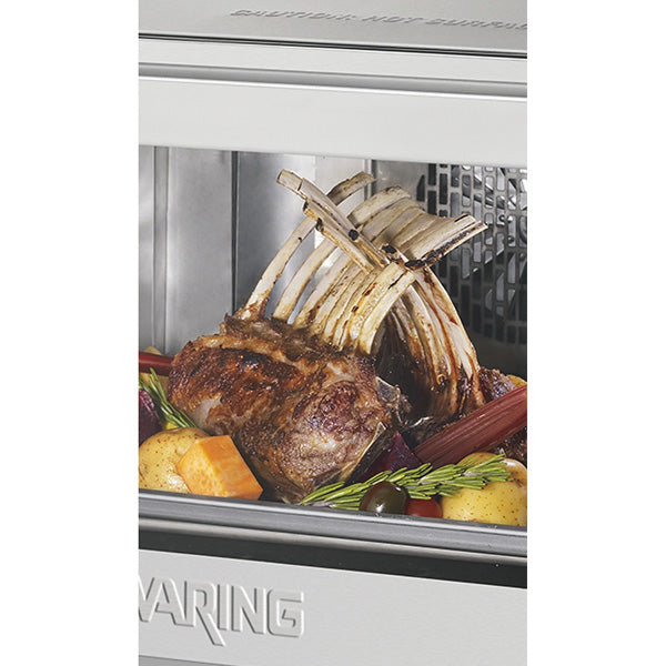 Waring Commercial WCO500X - Half Size Convection Oven with Roast, Broil, and Bake Functions - 4 Shelves - Image 3