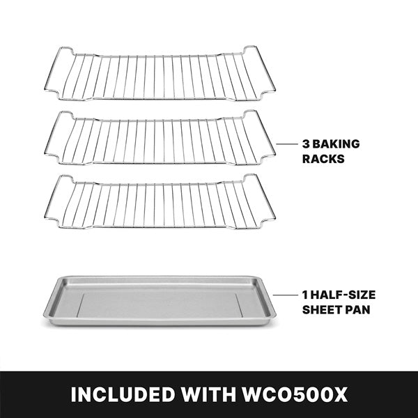 Waring Commercial WCO500X - Half Size Convection Oven with Roast, Broil, and Bake Functions - 4 Shelves - Image 4