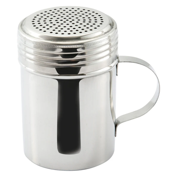 Winco DRG-10 - 10 oz. Stainless Steel Dredge with Handle