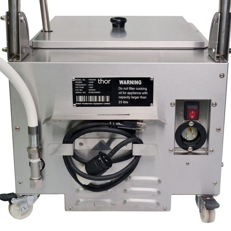 Omcan 44481 - Oil Filtering Machine – 23 L capacity - Image 5