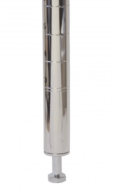 Omcan 20091 - 13" Chrome Post with Leveler