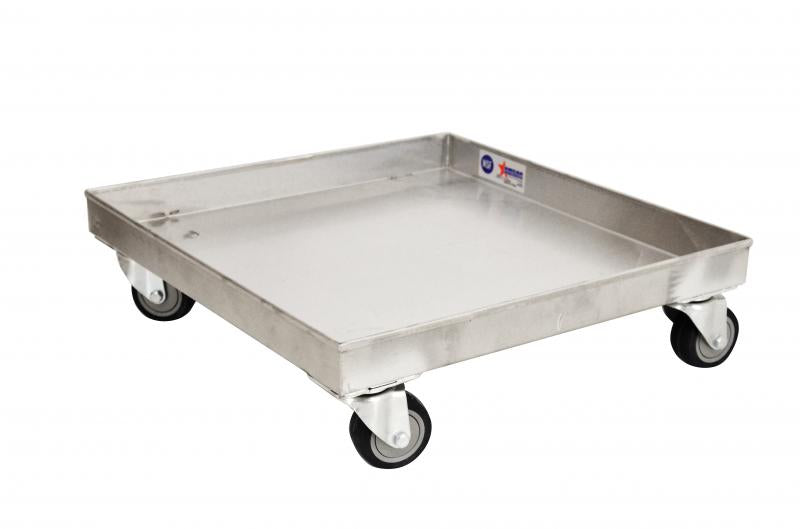 Omcan 31858 - 16-Gauge 304 Stainless Steel Dish Rack Dolly/Cart