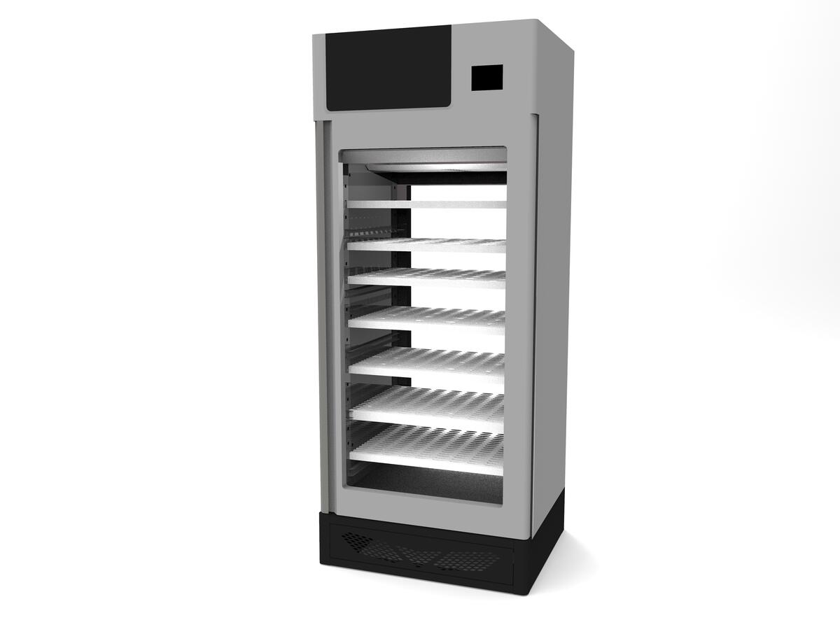 Omcan 45516 - Affinacheese® 330 lb. (150 kg.) Cheese Drying Cabinet with ClimaTouch® and Fumotic®