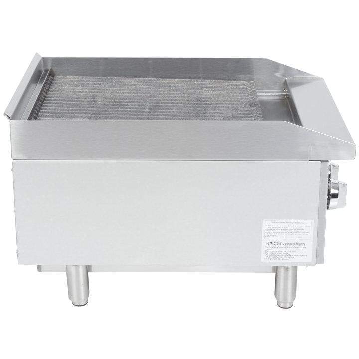 Vollrath CBL90162 - 18" Gas Radiant and Lava Rock Charbroiler - 60,000 BTU - Image 3